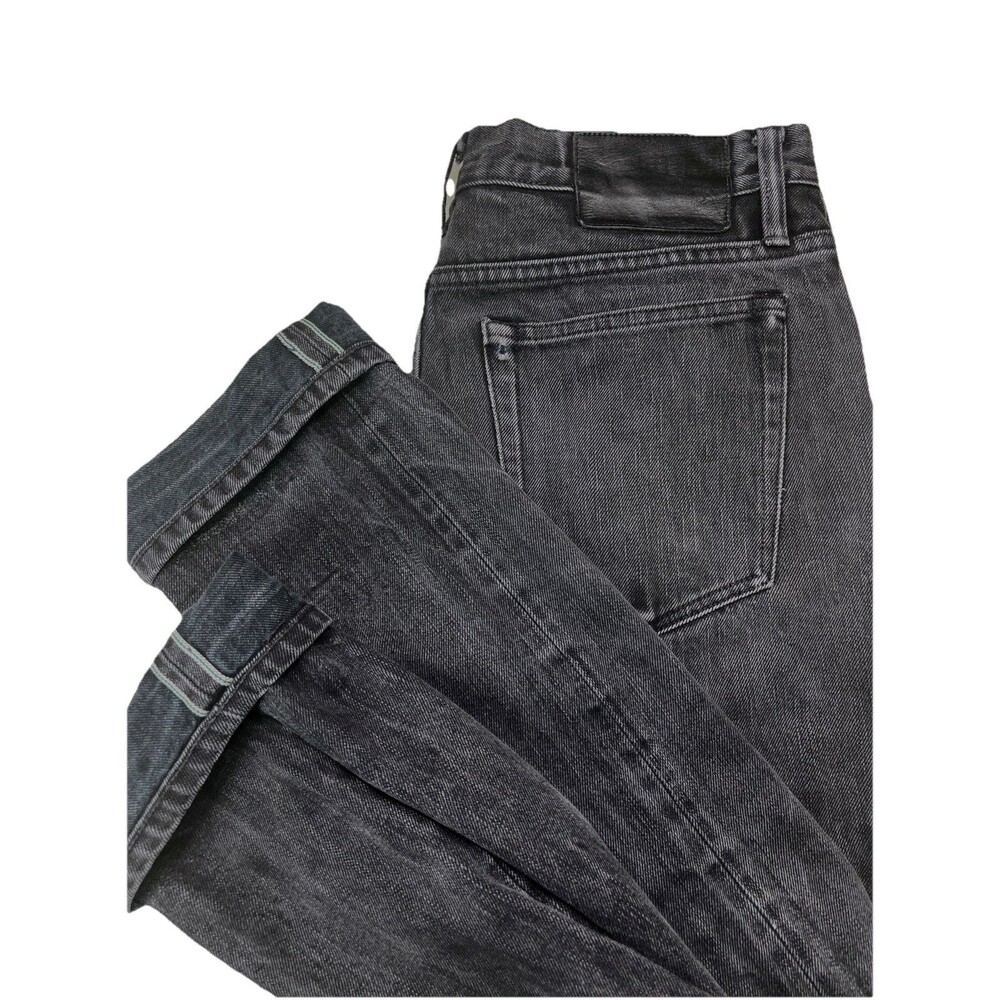 LEFT FIELD NYC Black Maria Atlas Selvedge Denim Ringspun Cotton US made 34x34.5